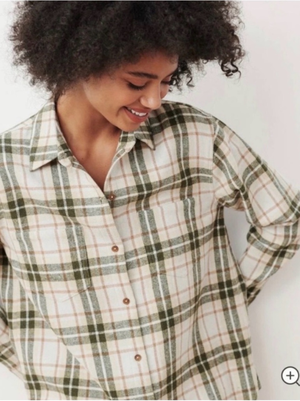 Jenni Kayne O’Keeffe Plaid Overshirt